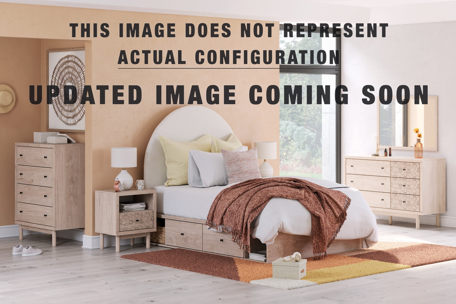Arloster Upholstered Day Bed Bedroom Set