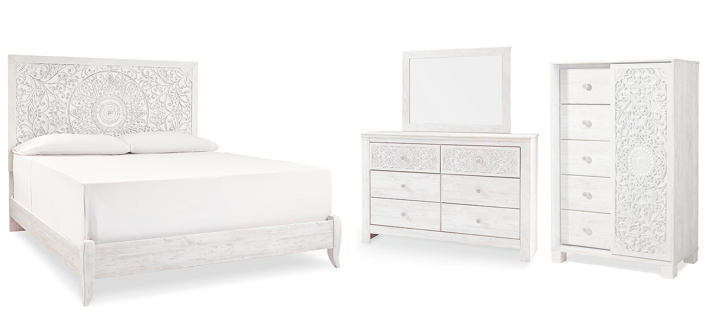 Paxberry Panel Bed Bedroom Set