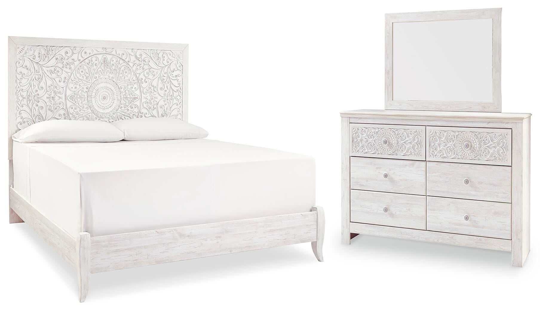 Paxberry Panel Bed Bedroom Set