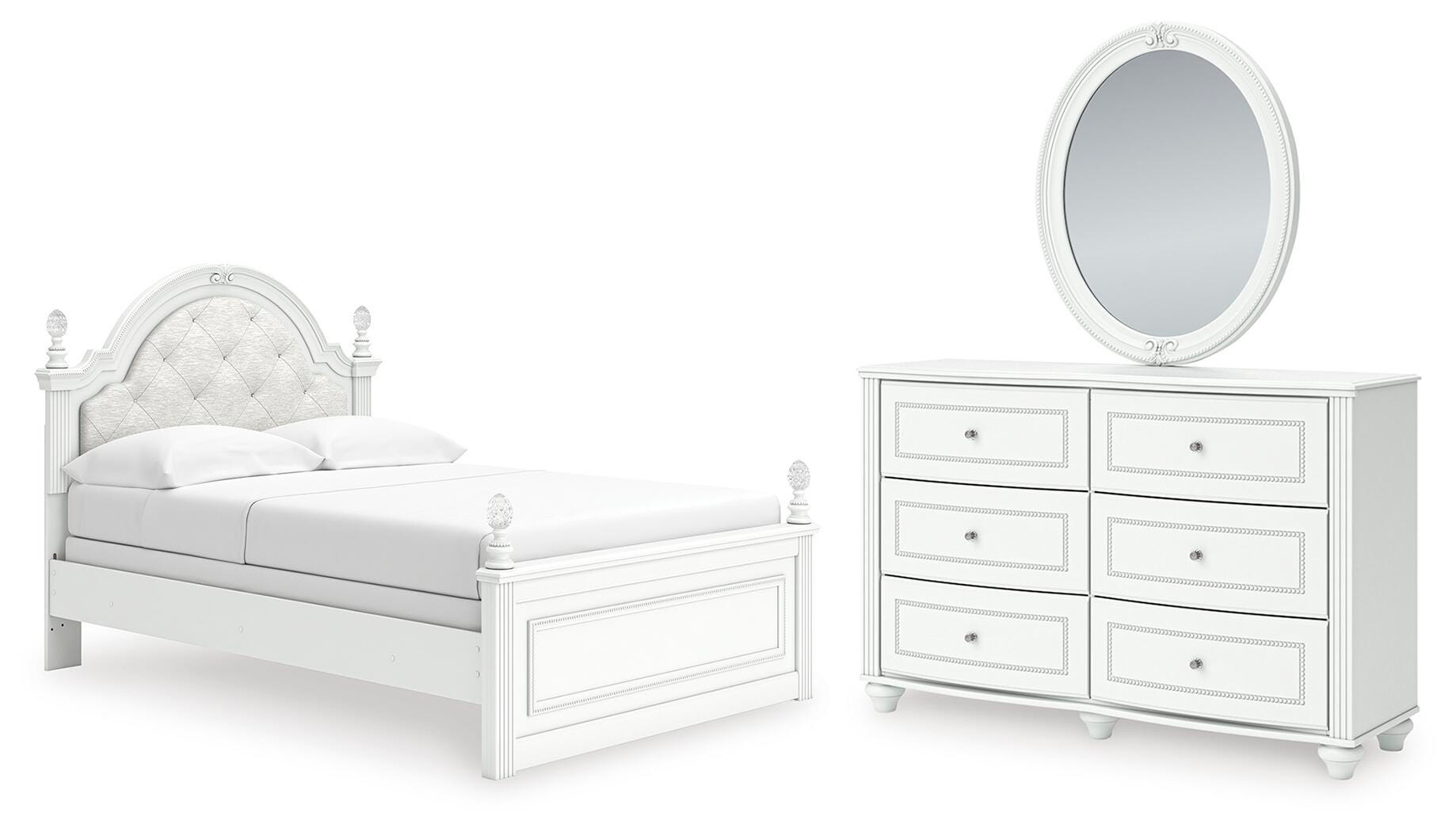 Kozlani Upholstered Panel Bed Bedroom Set