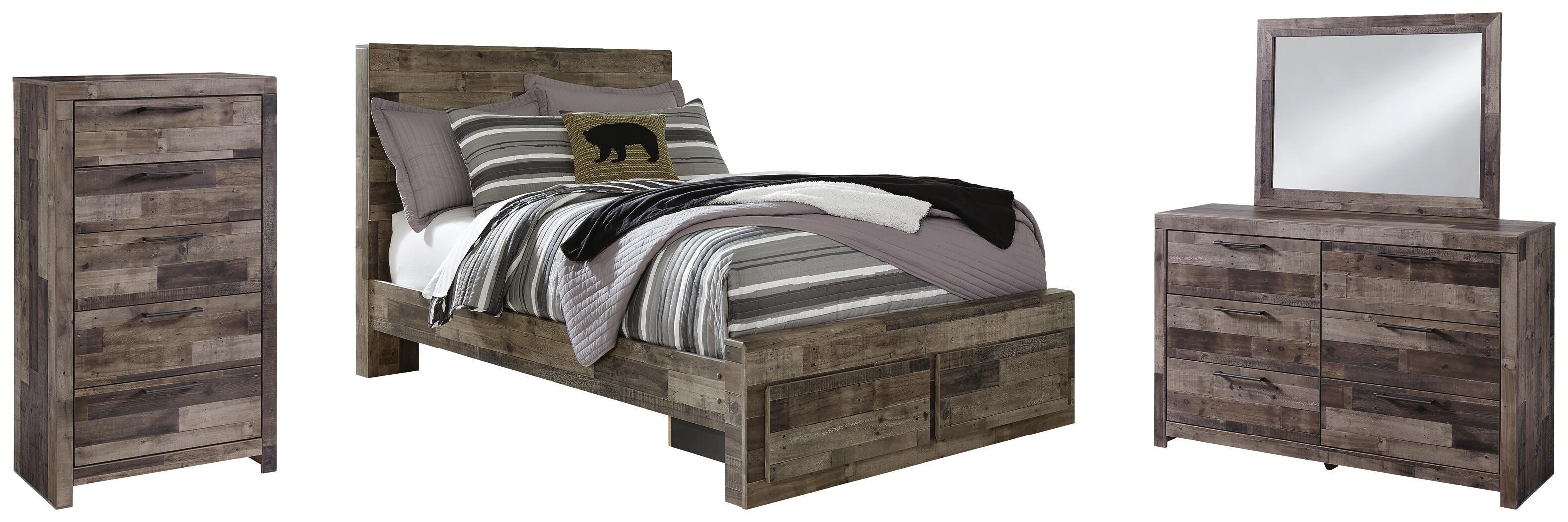 Derekson Panel Bed Bedroom Set