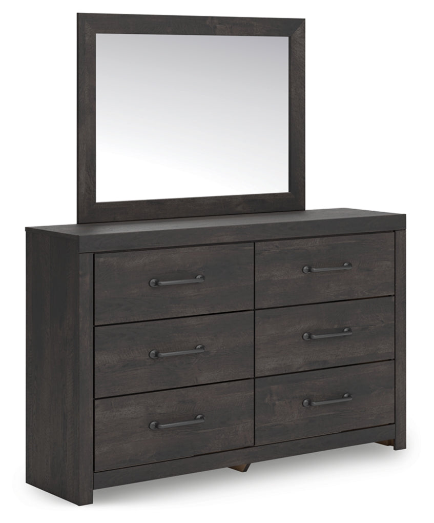 Delmorta Six Drawer Dresser