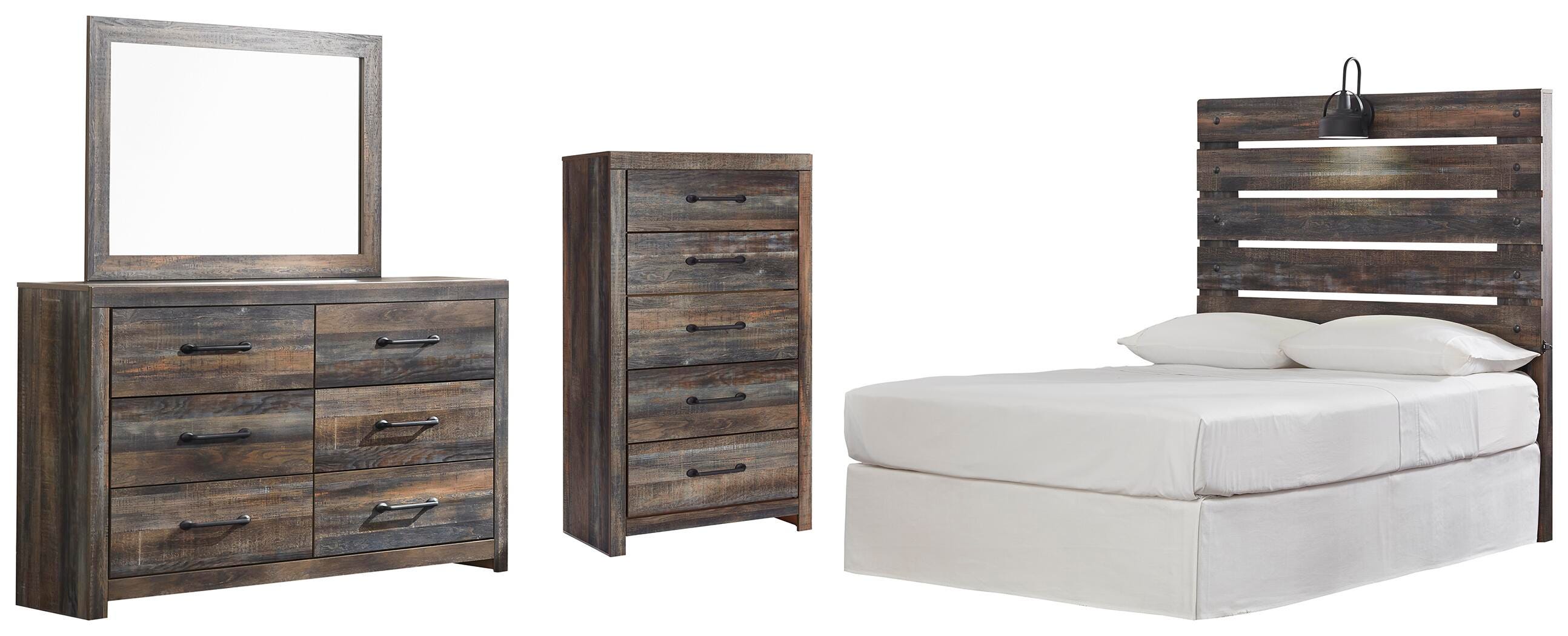 Drystan Panel Headboard Bedroom Set