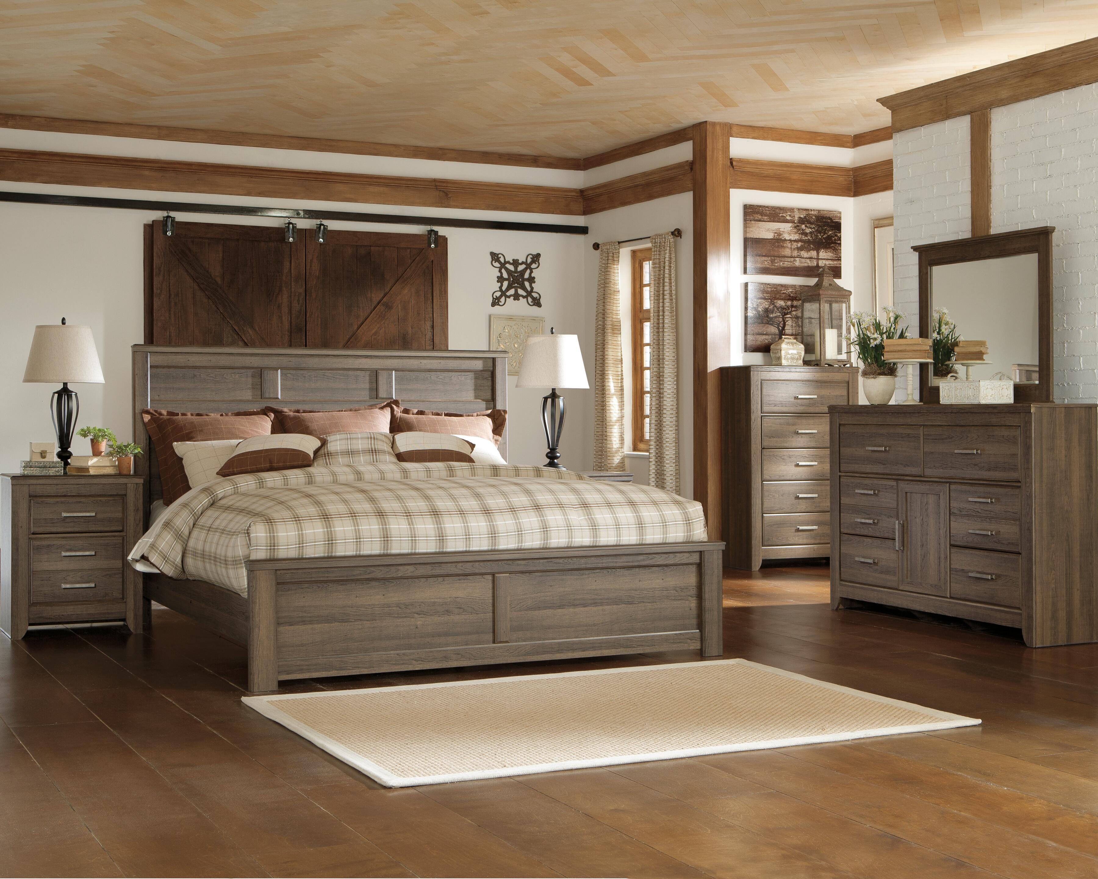 Juararo Panel Bed Bedroom Set