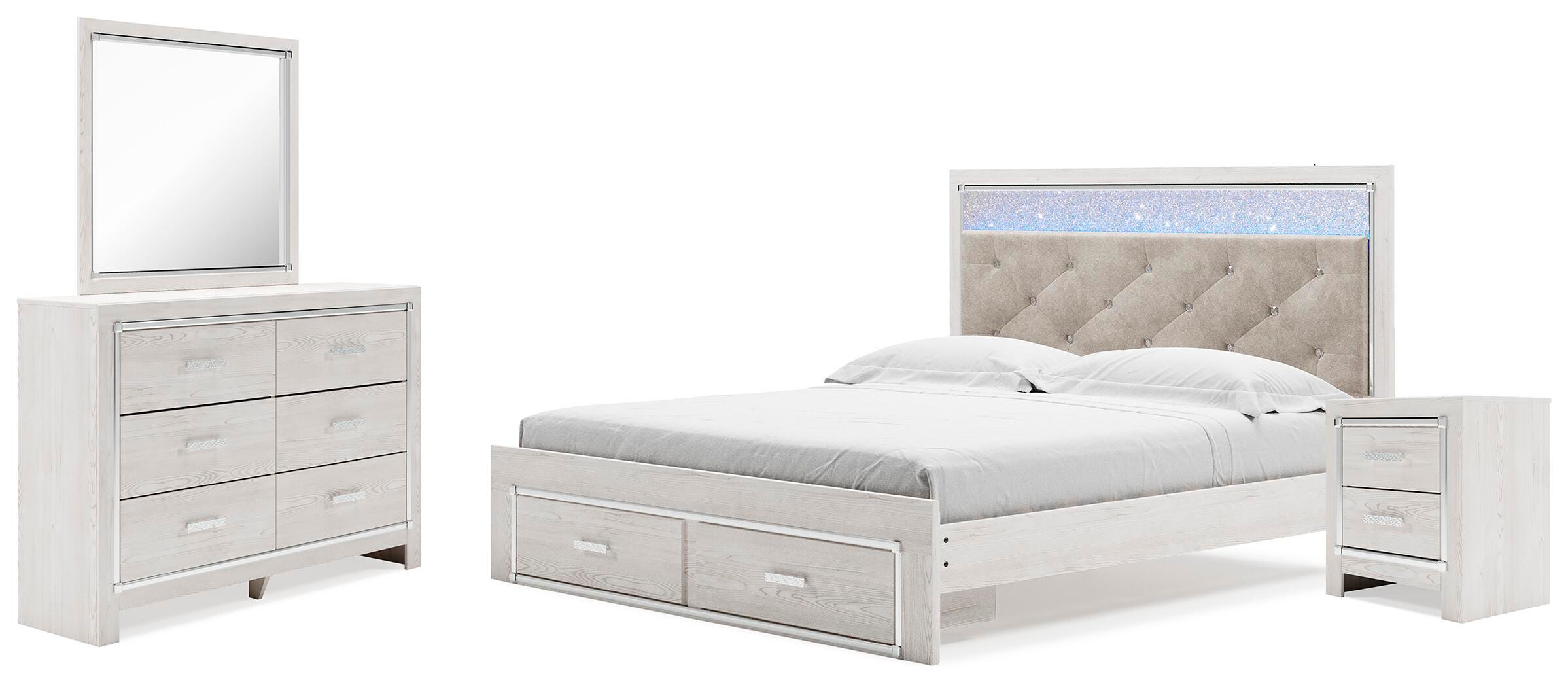 Altyra Upholstered Storage Bed Bedroom Set