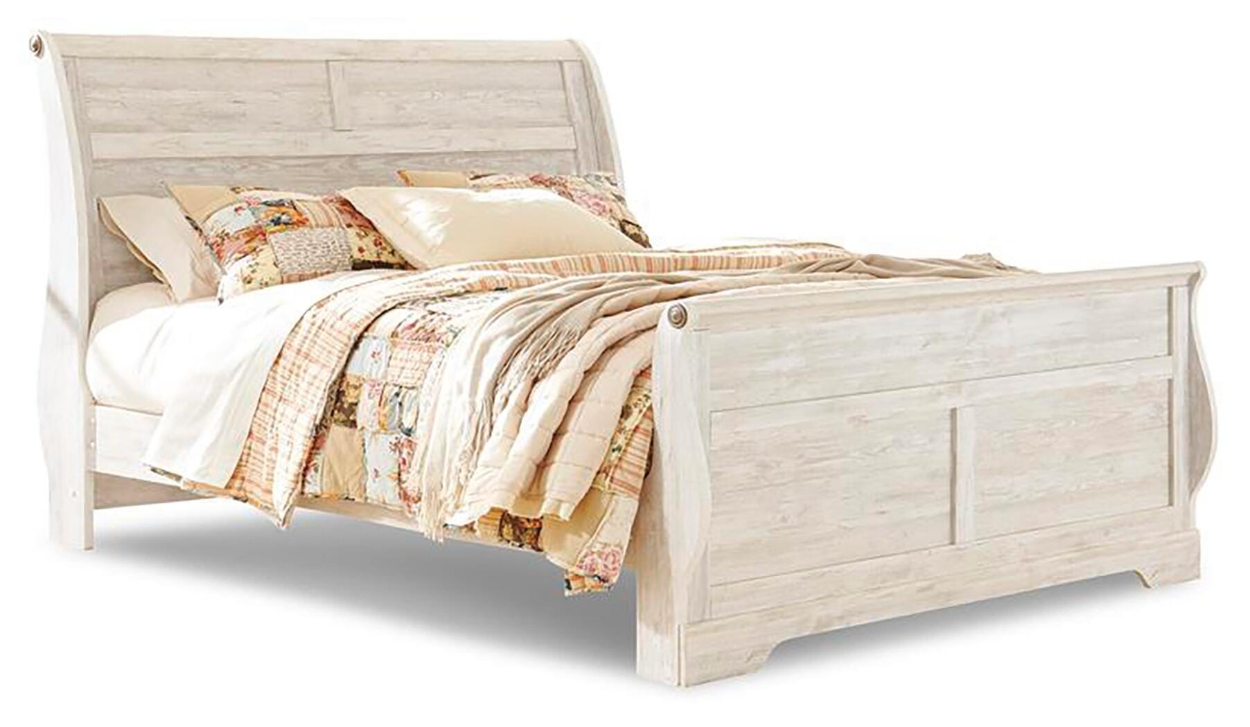 Willowton Sleigh Bed