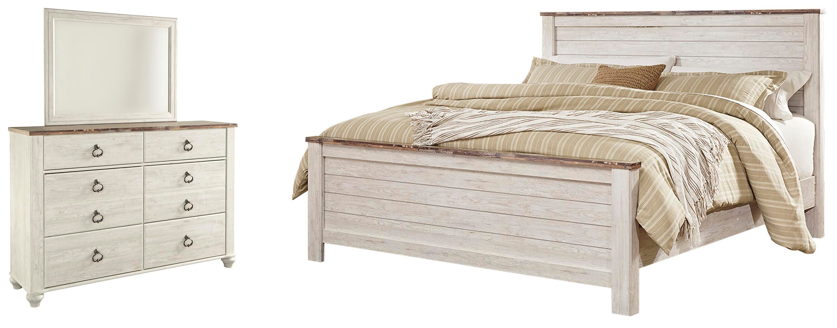 Willowton Panel Bed Bedroom Set