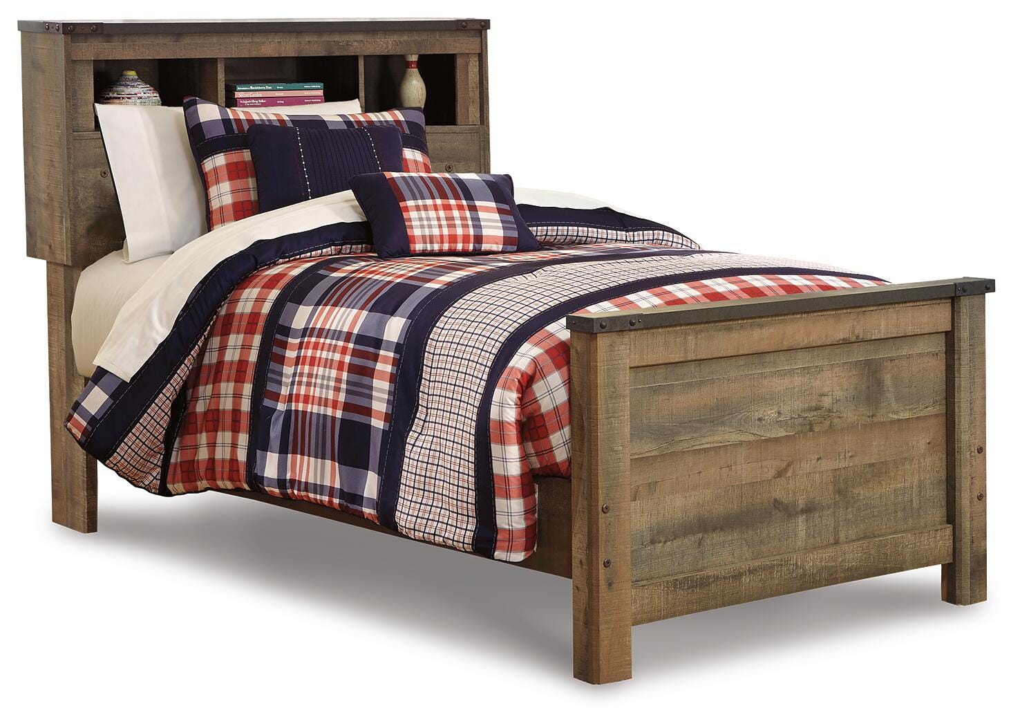 Trinell Bookcase Bed