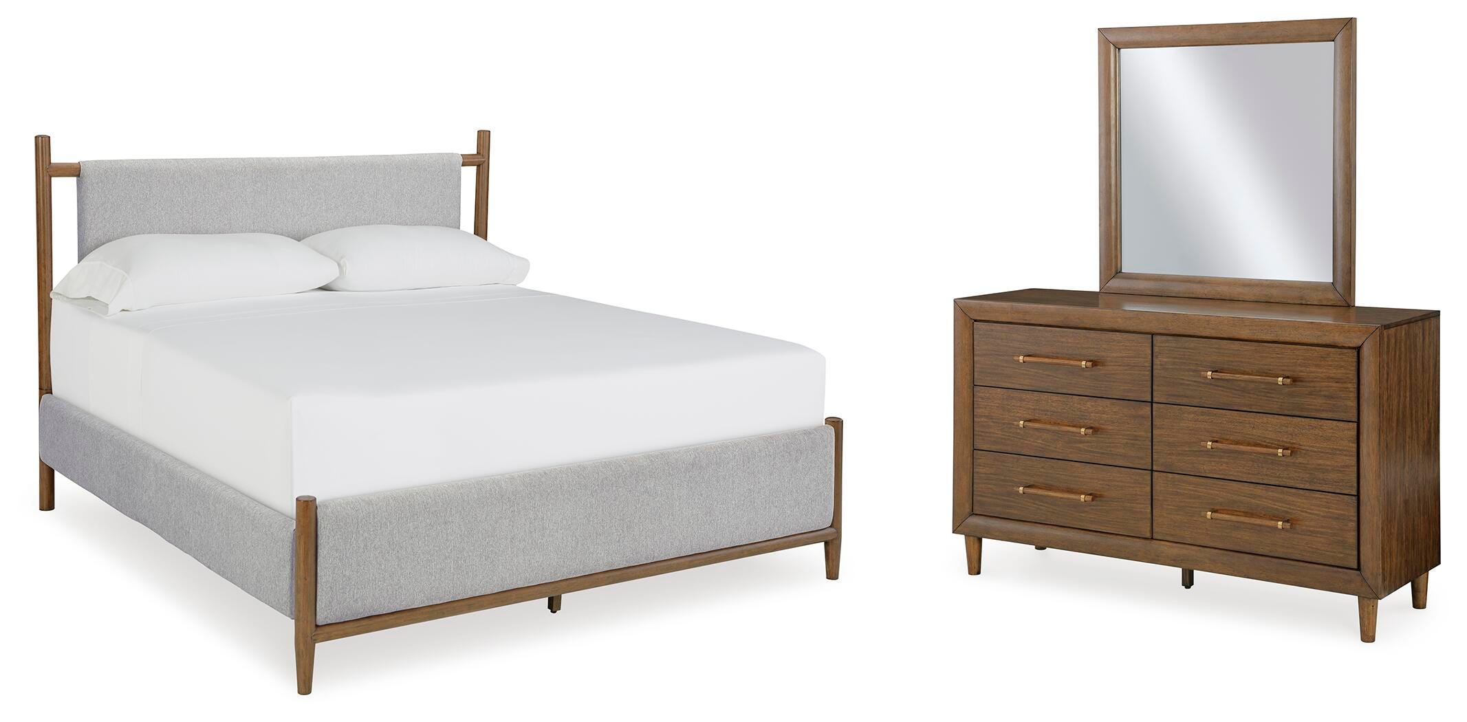 Lyncott Upholstered Bed Bedroom Set