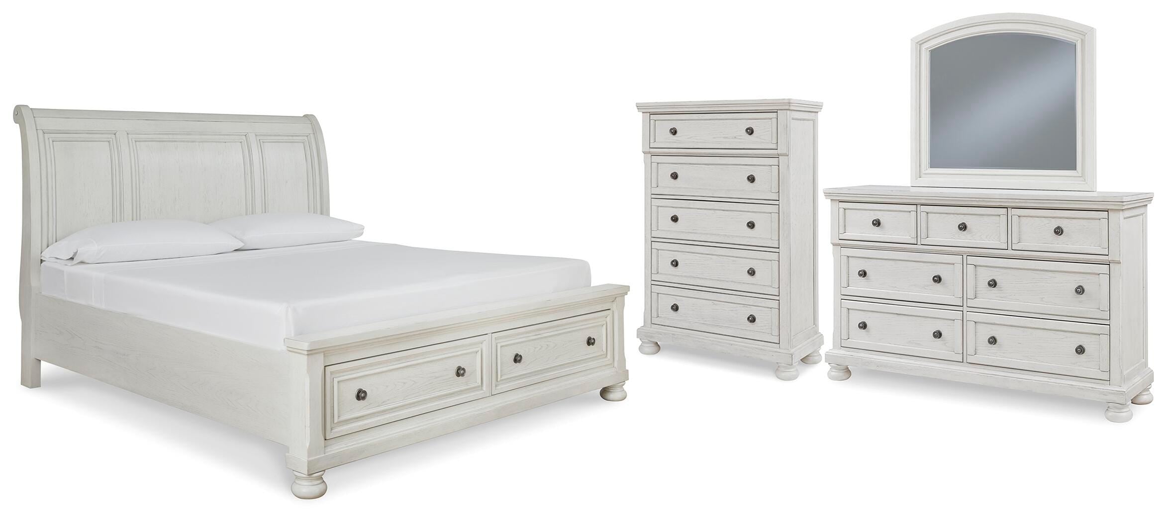 Robbinsdale Sleigh Bed Bedroom Set