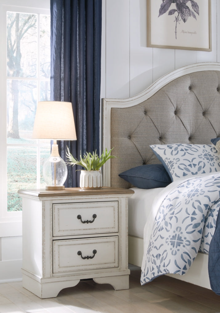 Blendon Two Drawer Night Stand
