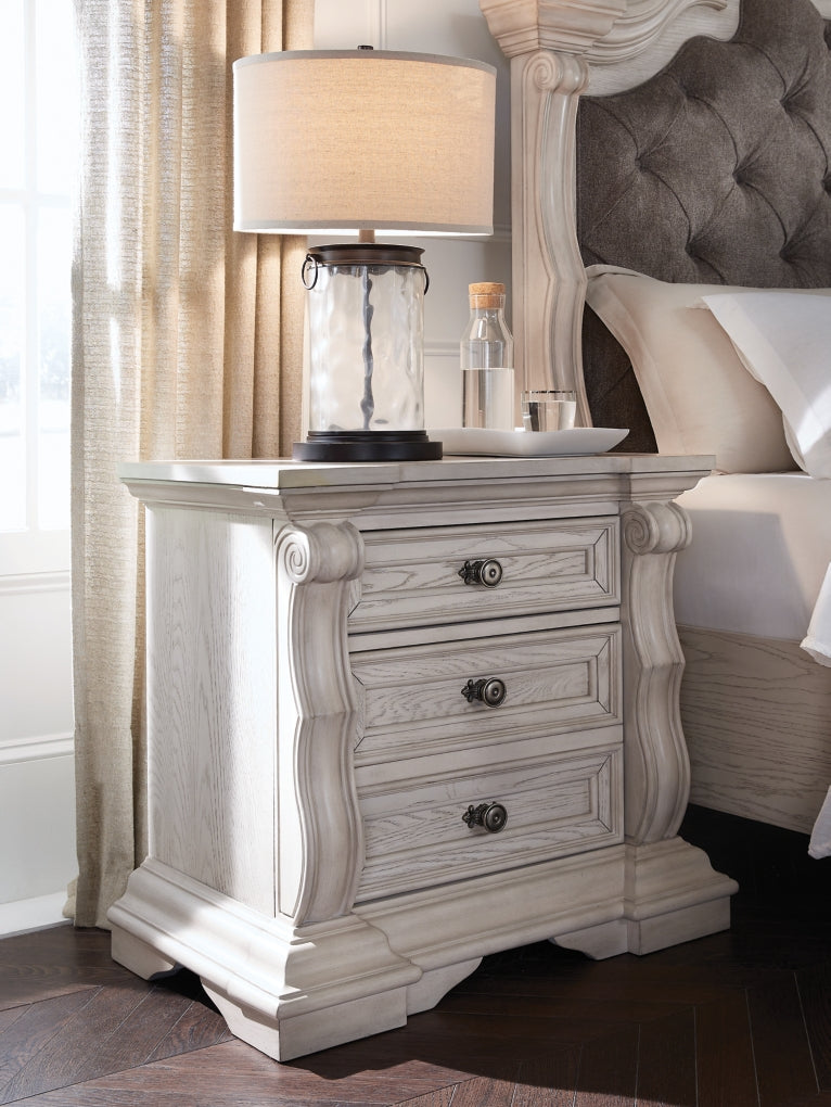 Andonhall Three Drawer Night Stand