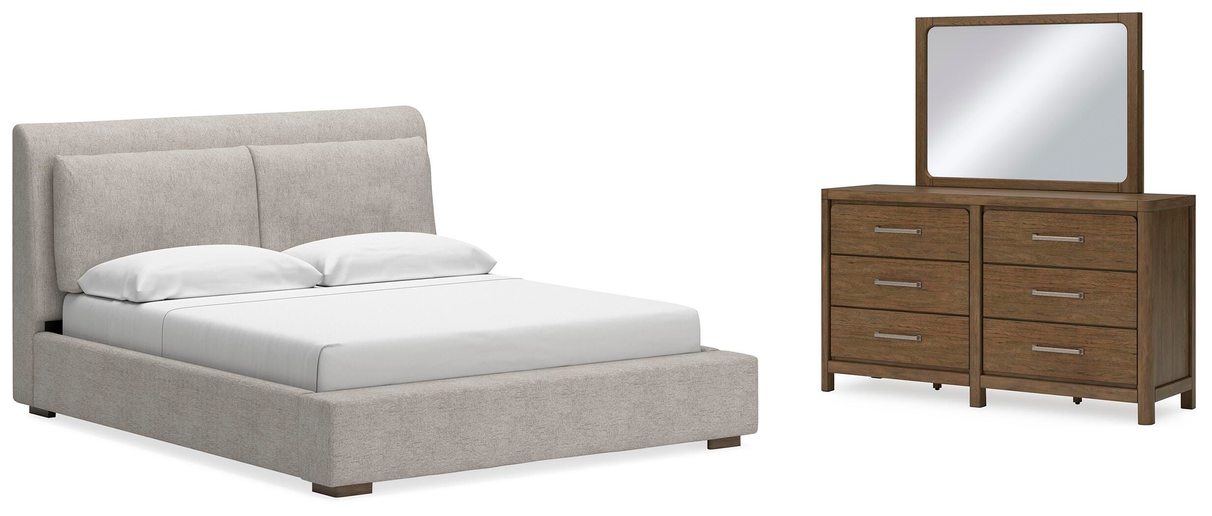 Cabalynn Upholstered Bed Bedroom Set