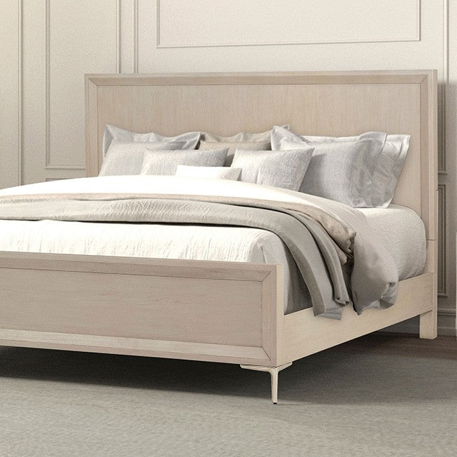 Bashford Natural Oak Queen 5 Piece Bedroom Set w/Chest