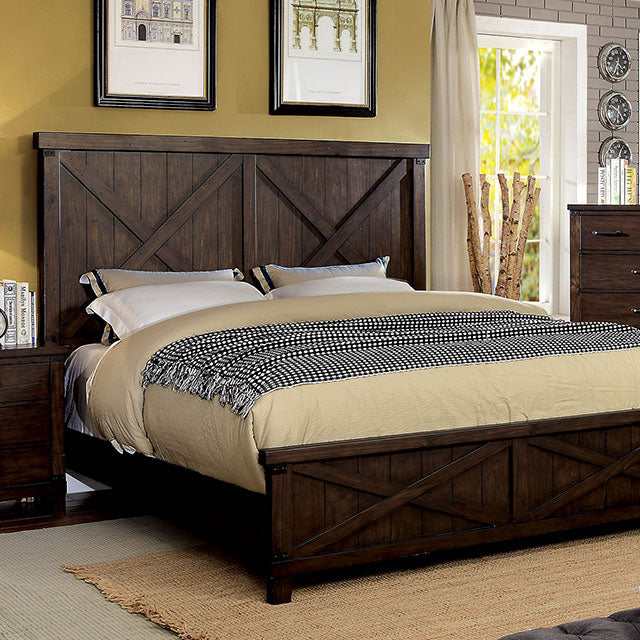 Bianca Dark Walnut California King Bed