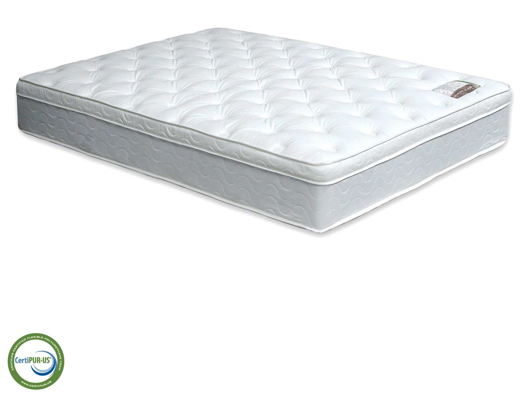 Bird of paradise White 11" Euro Pillow Top Eastern King Mattress
