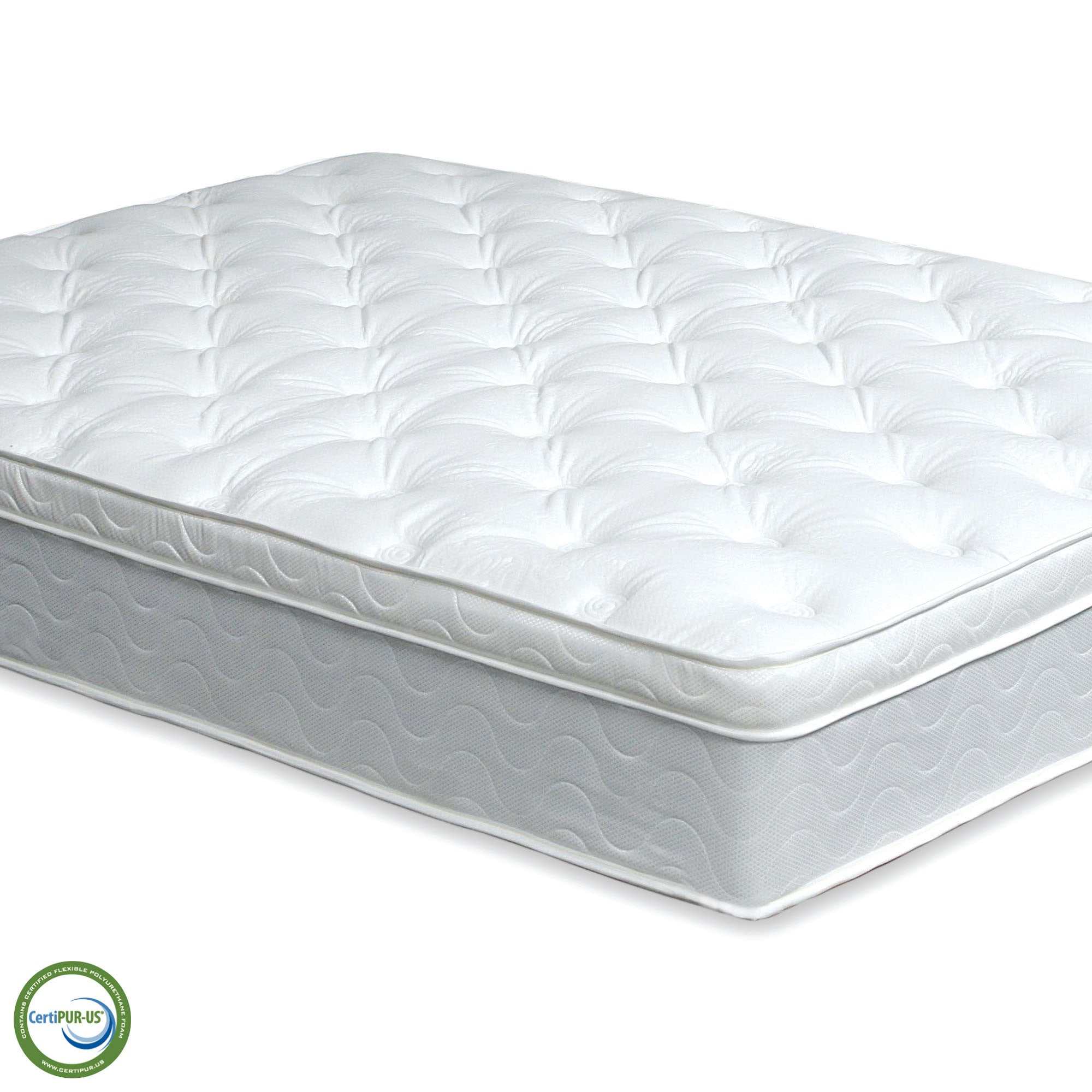 Bird of paradise White 11" Euro Pillow Top Full Mattress