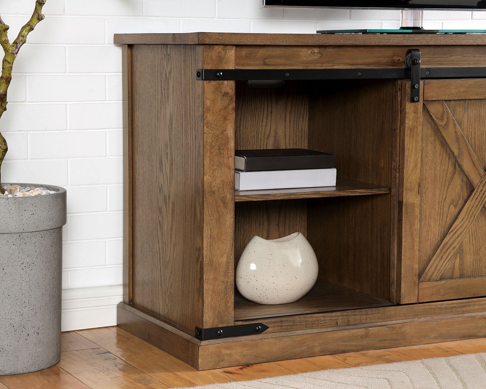 Borrego Dark Oak TV Stand