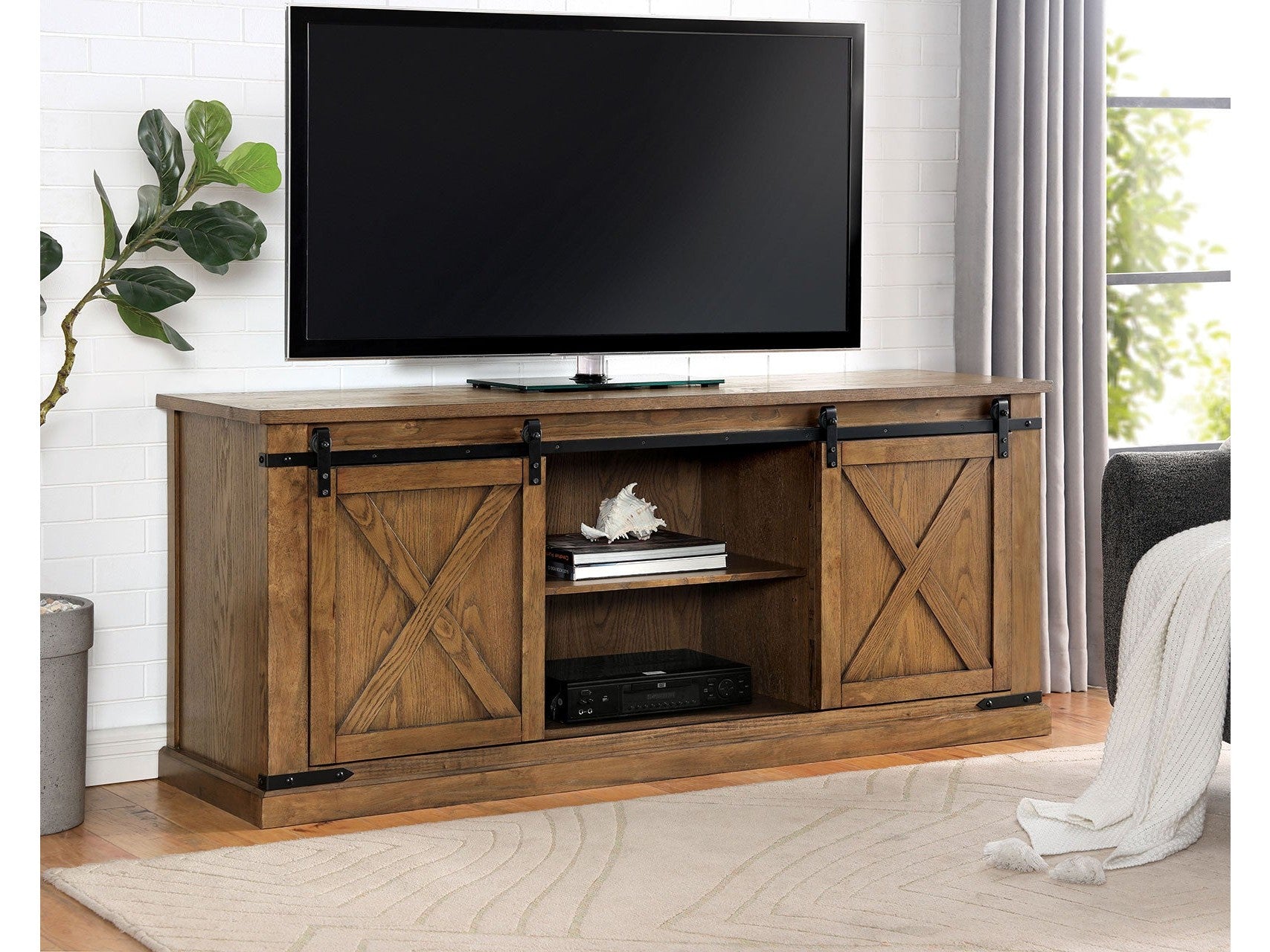 Borrego Dark Oak TV Stand