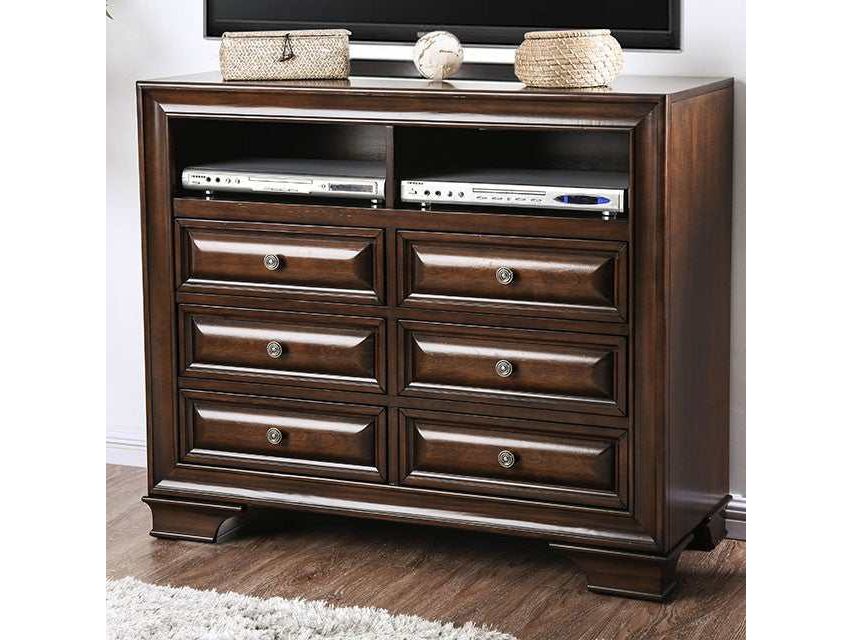 Brandt Brown Cherry Media Chest