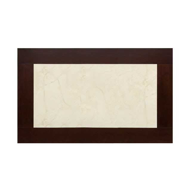 Brent Dark Cherry/Ivory Dining Table