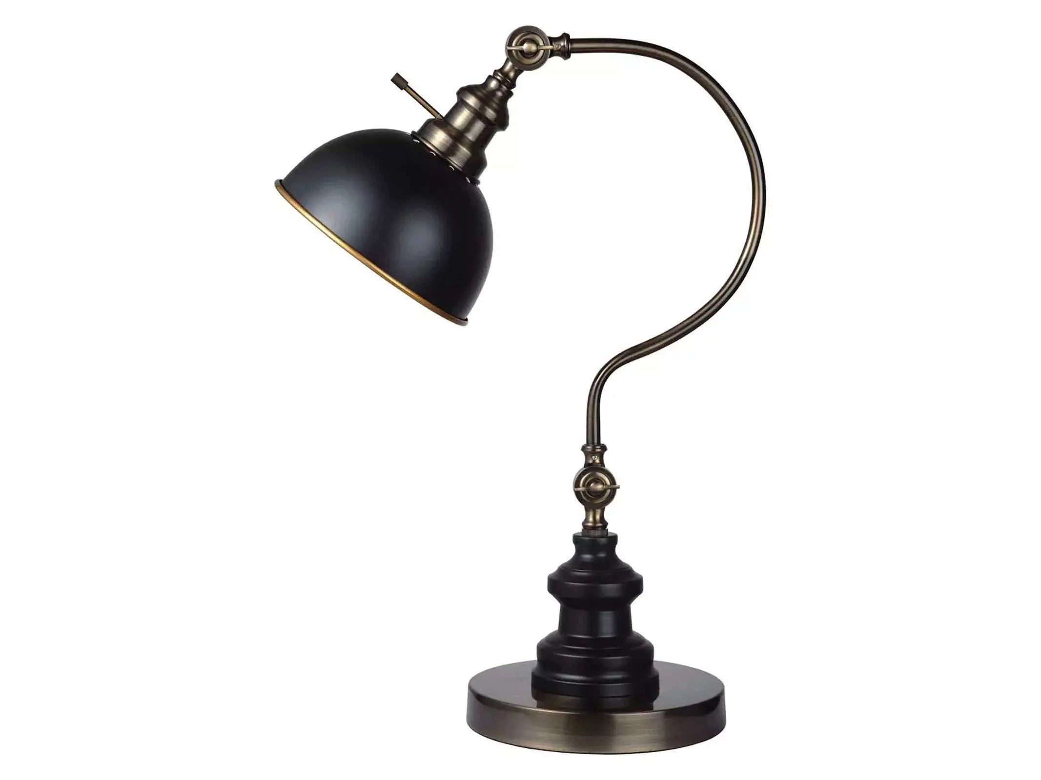 Briar Antique Gold Table Lamp
