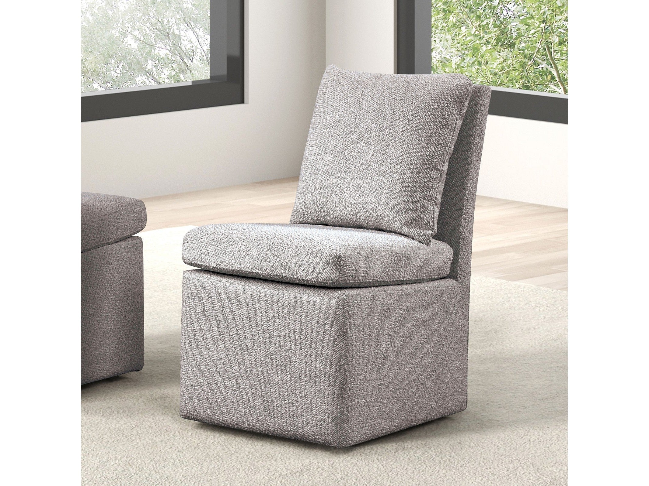 Broager Light Gray Dining Chair