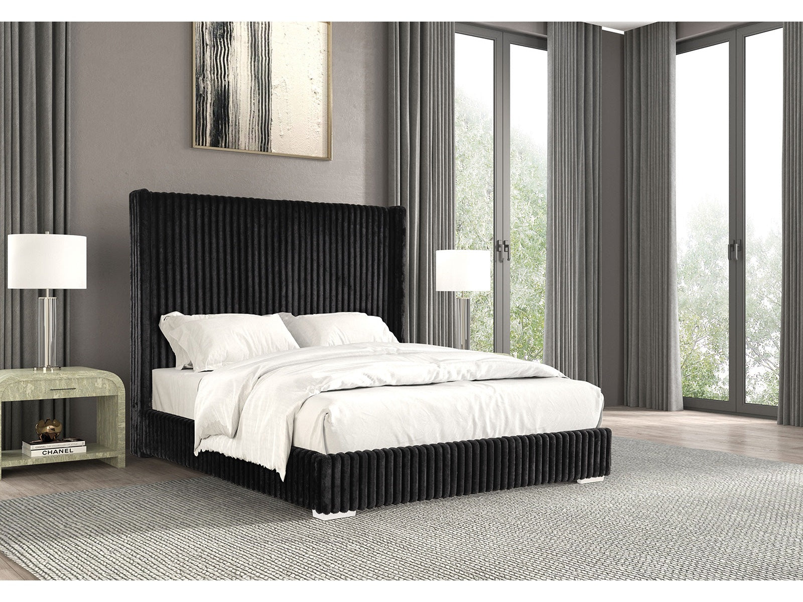 Cadwell Black Bed