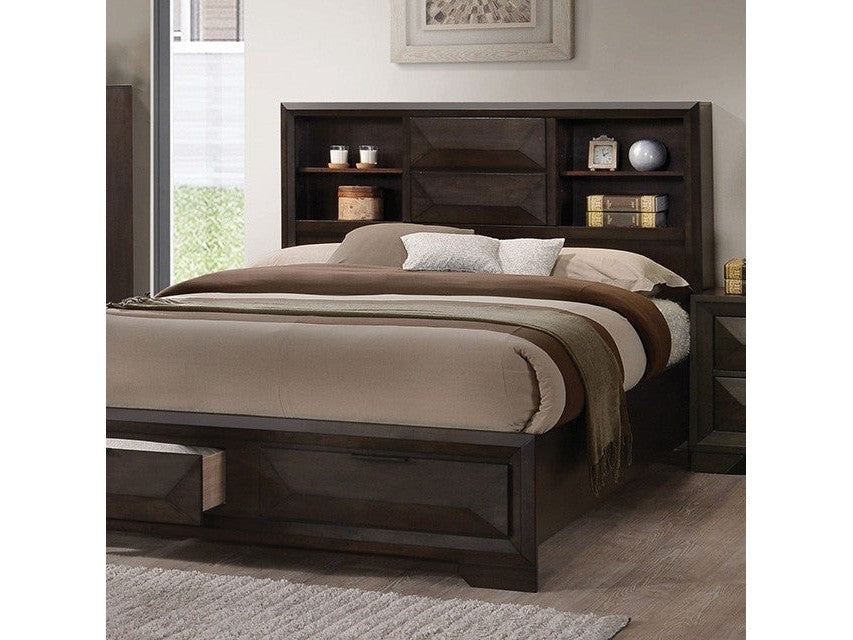 Caistor Espresso Queen Bed