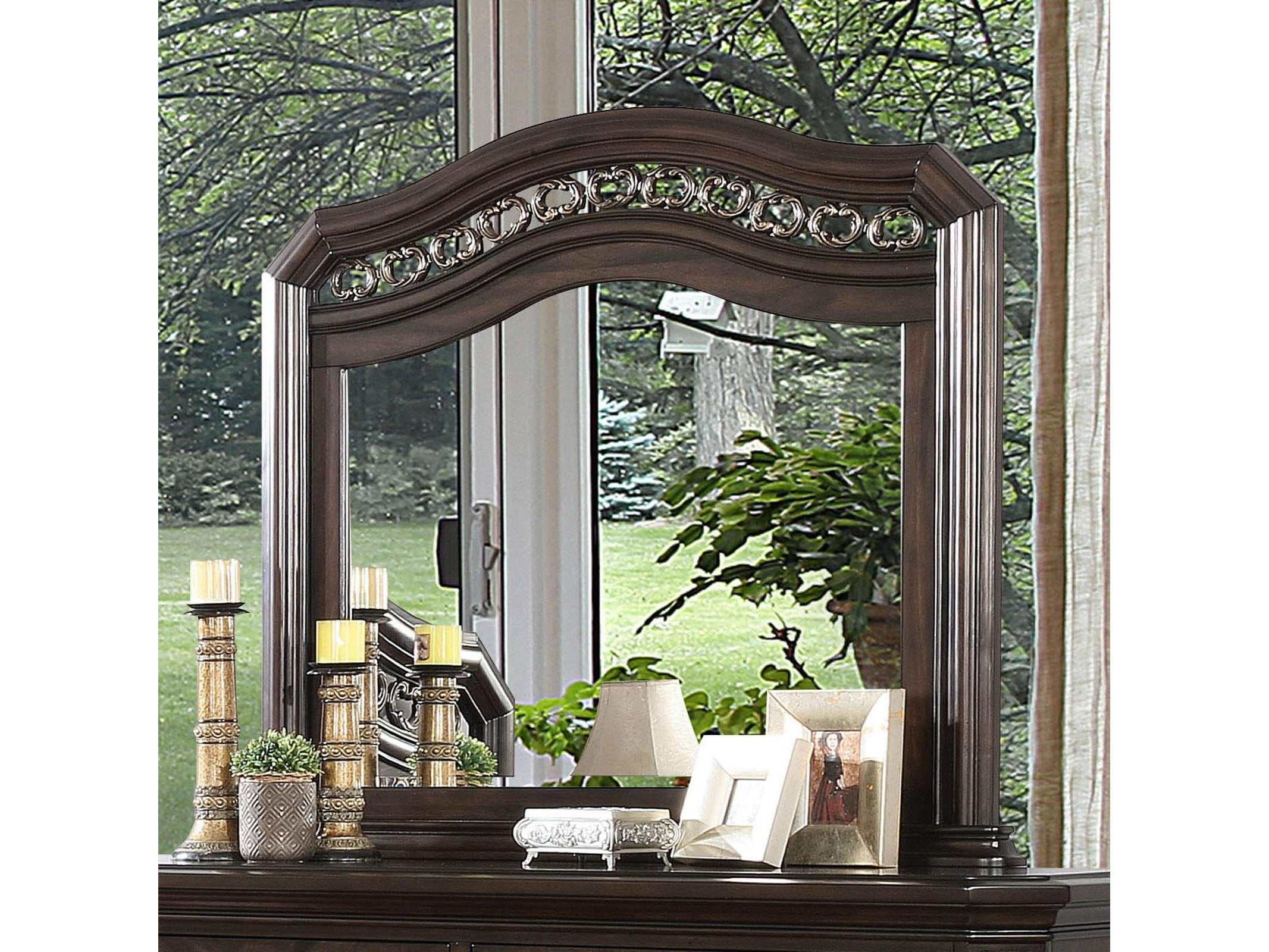 Calliope Espresso Mirror