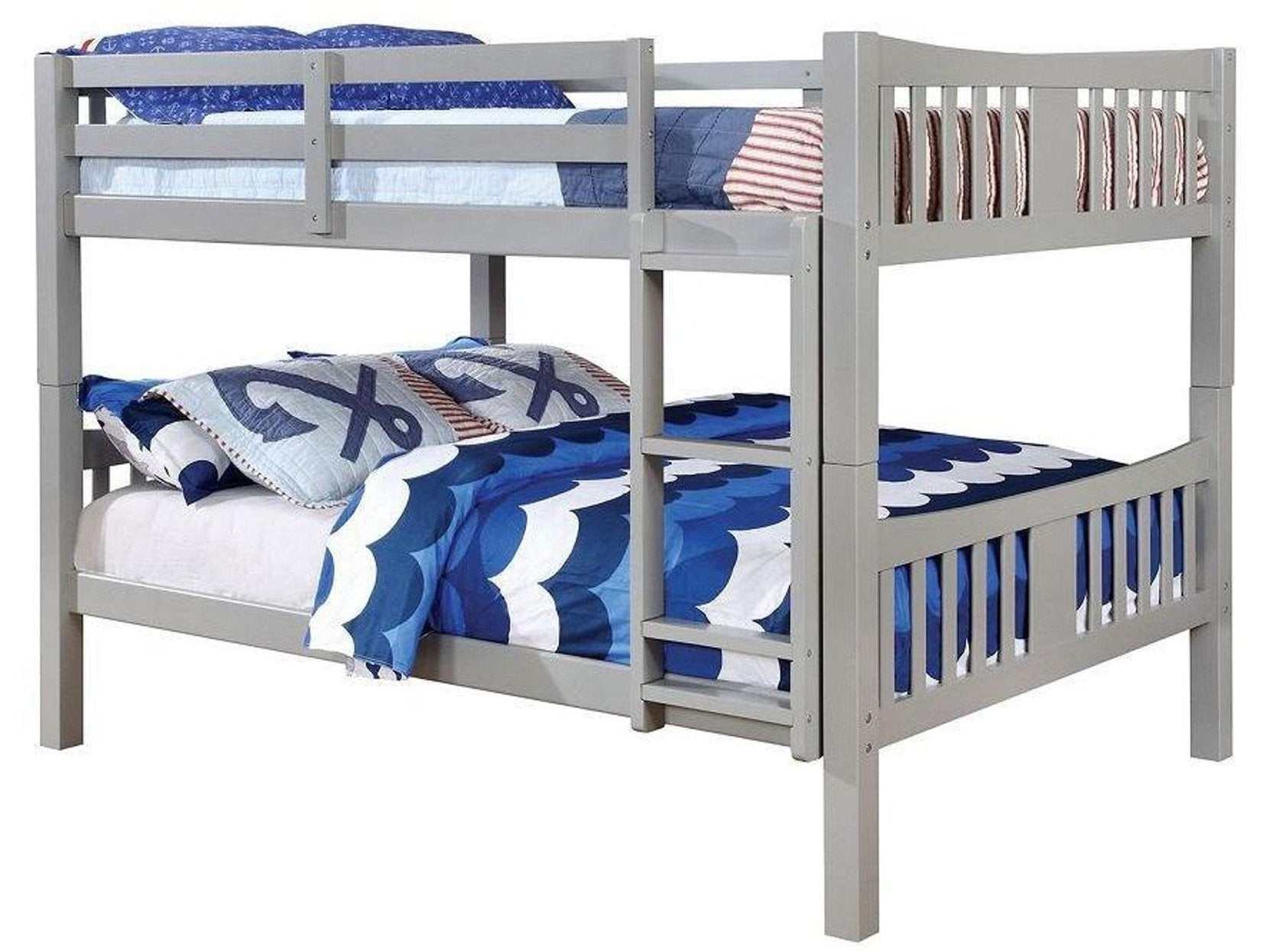 Cameron Gray Full/Full Bunk Bed