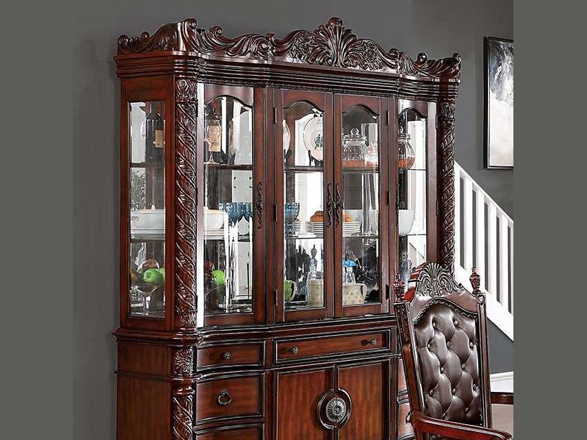 Canyonville Brown Cherry Hutch & Buffet