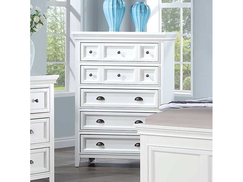 Castile White Chest