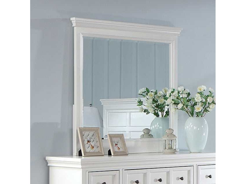 Castile White Mirror