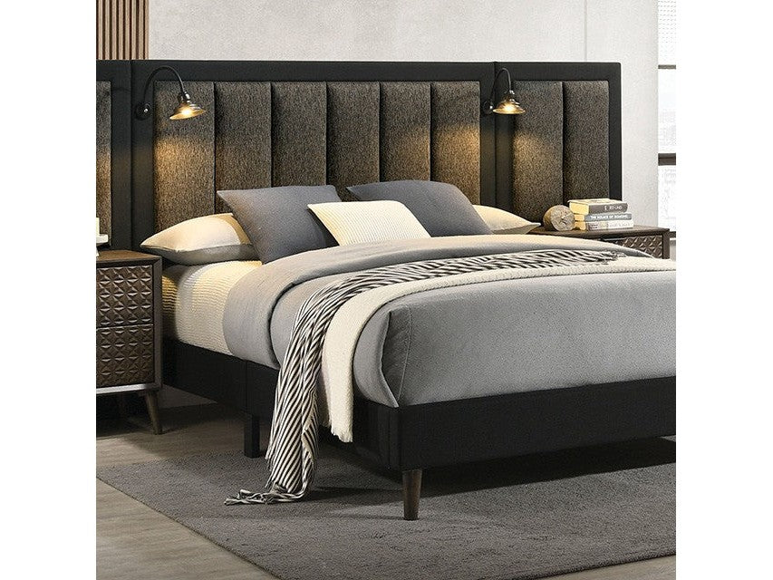 Chalfont Dark Brown Eastern King Bed