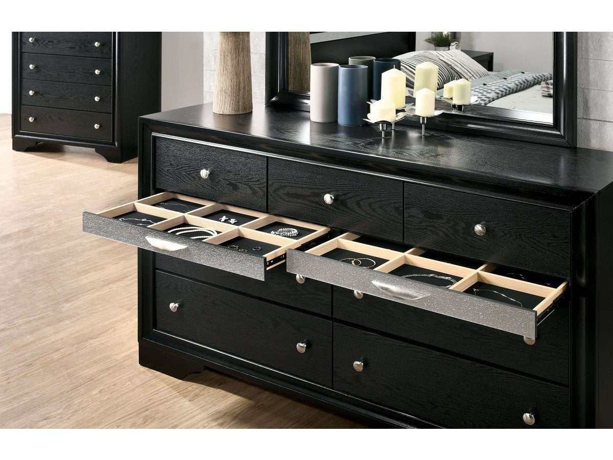 Chrissy Black Dresser
