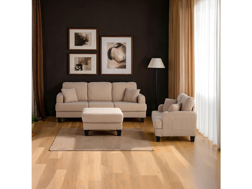 Cinderford Beige Sofa