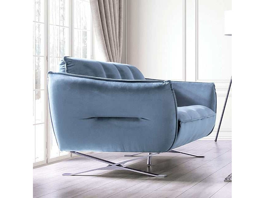 Civellutino Light Blue Loveseat
