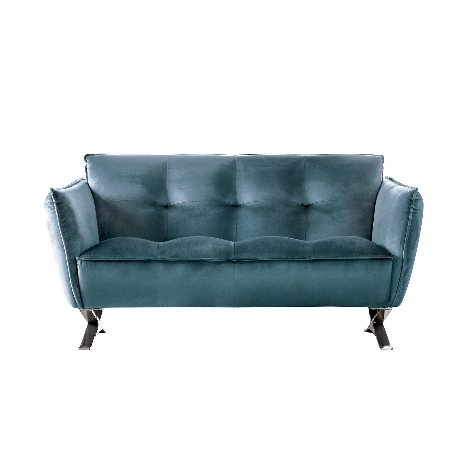 Civellutino Teal Upholstery Living Room Set