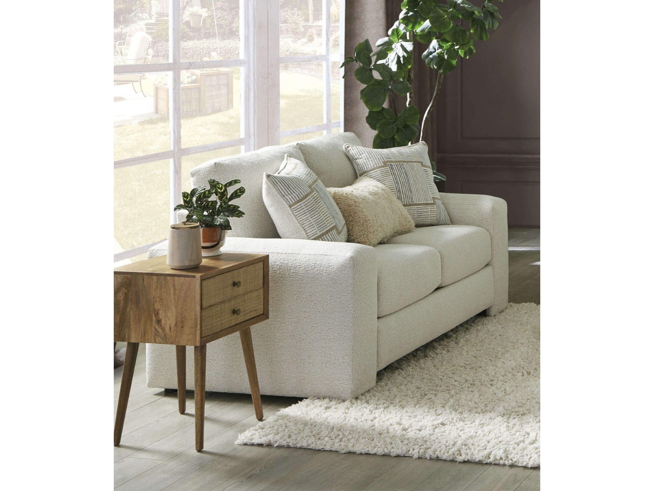 Cochrane Cream/Beige Loveseat