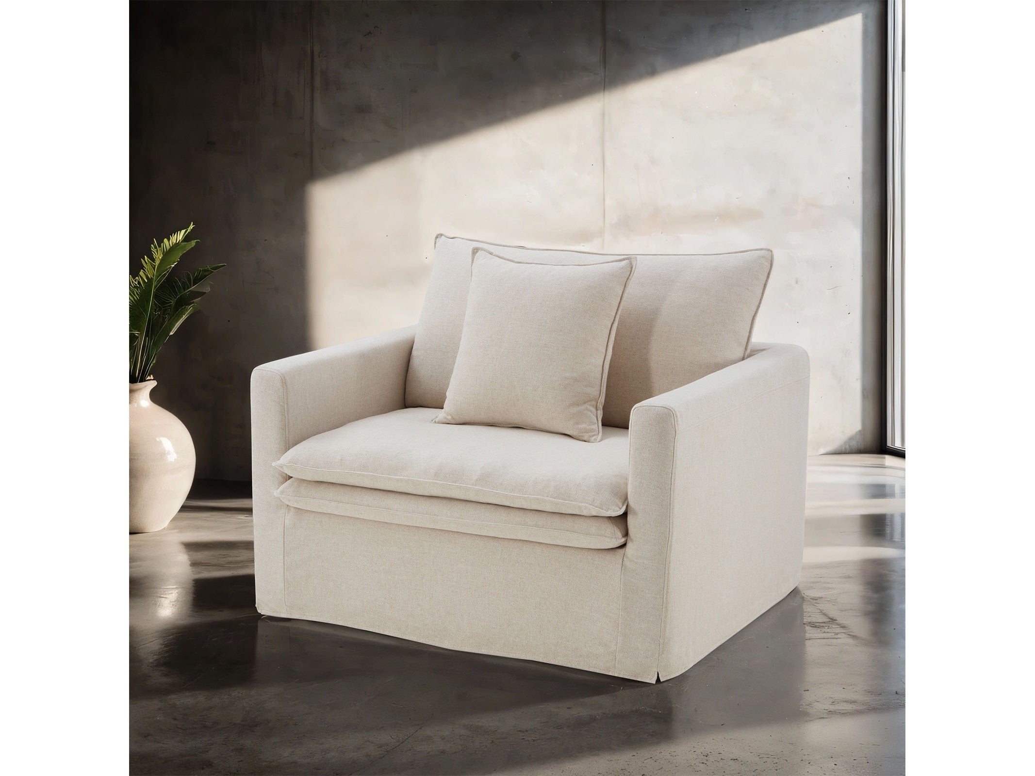 Crayford Taupe Chair