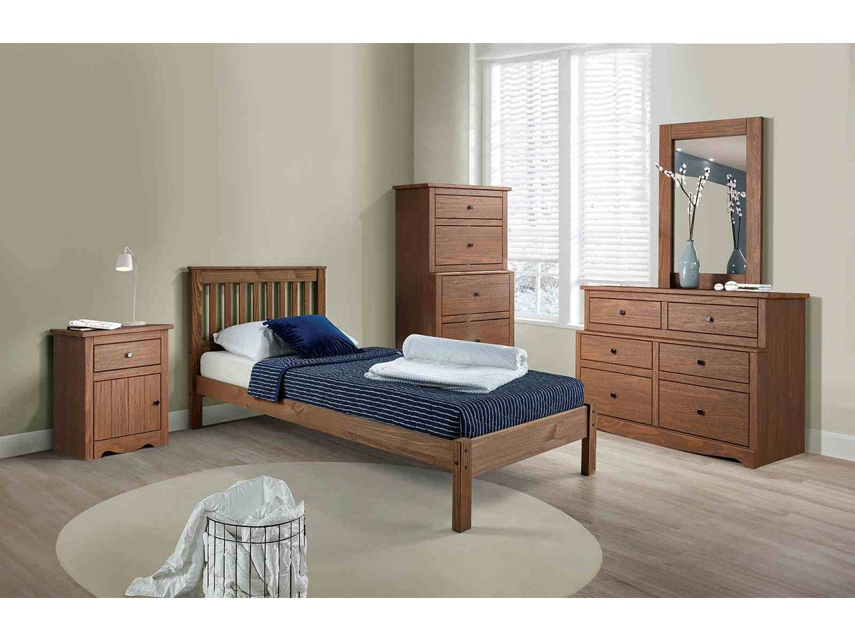 Creswell Mahogany 4 Pc. Twin Bedroom Set