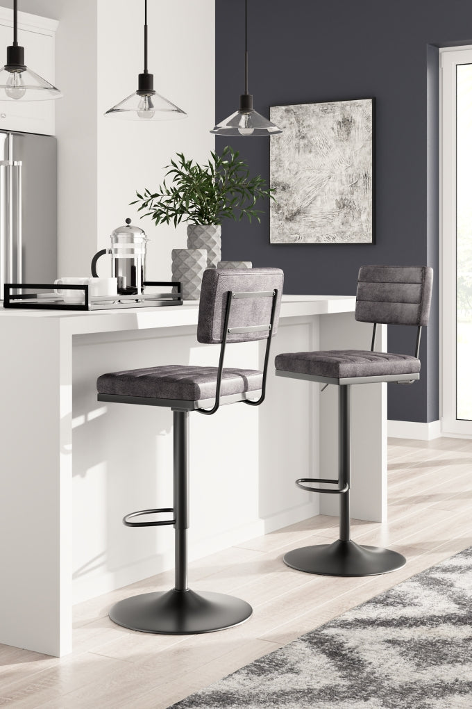 Strumford Tall Swivel Barstool