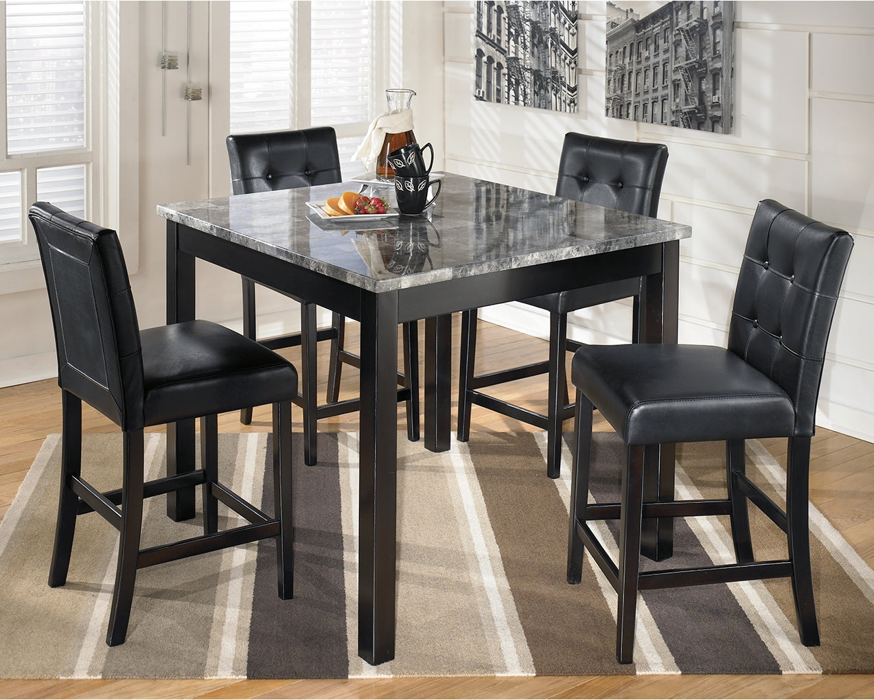 Maysville Square Counter Table Set
