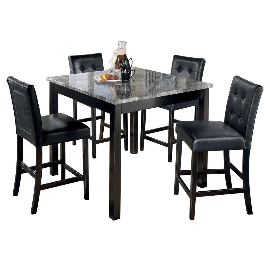 Maysville Square Counter Table Set by Ashley Furniture