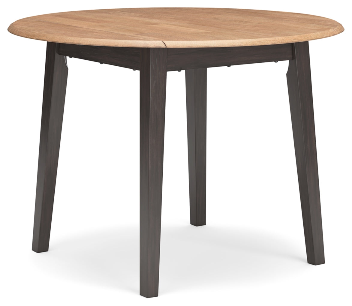 Gesthaven Round Dining Room Drop Leaf Table