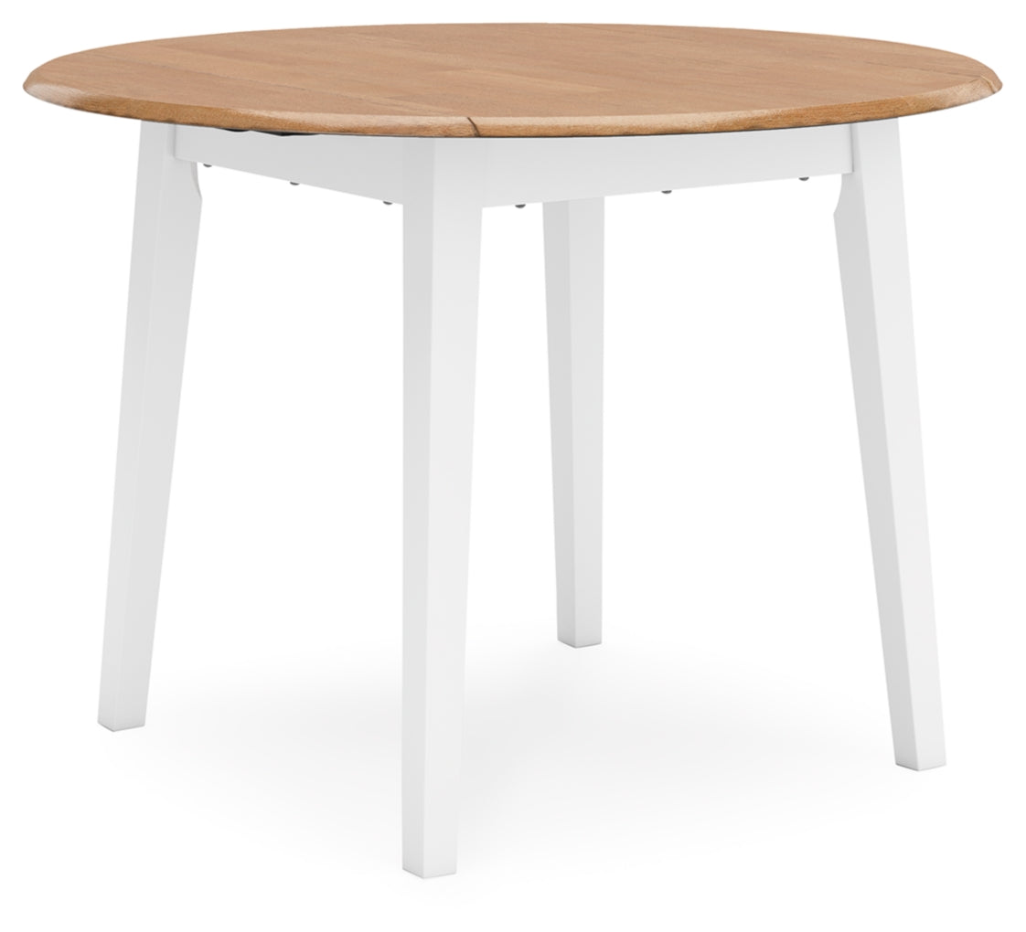 Gesthaven Round Dining Room Drop Leaf Table