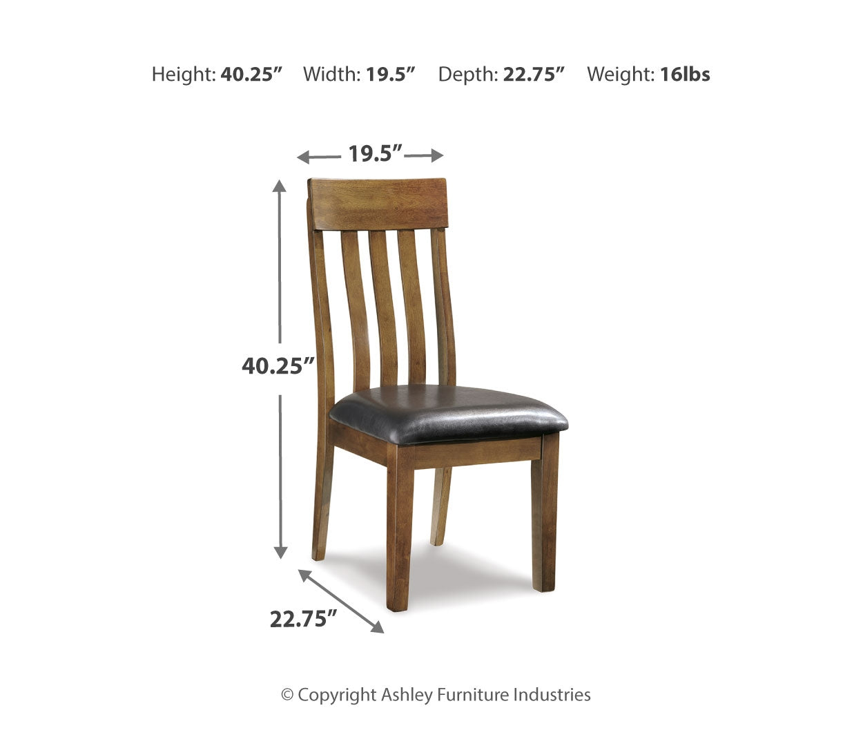 Ralene Dining UPH Side Chair (2/CN)