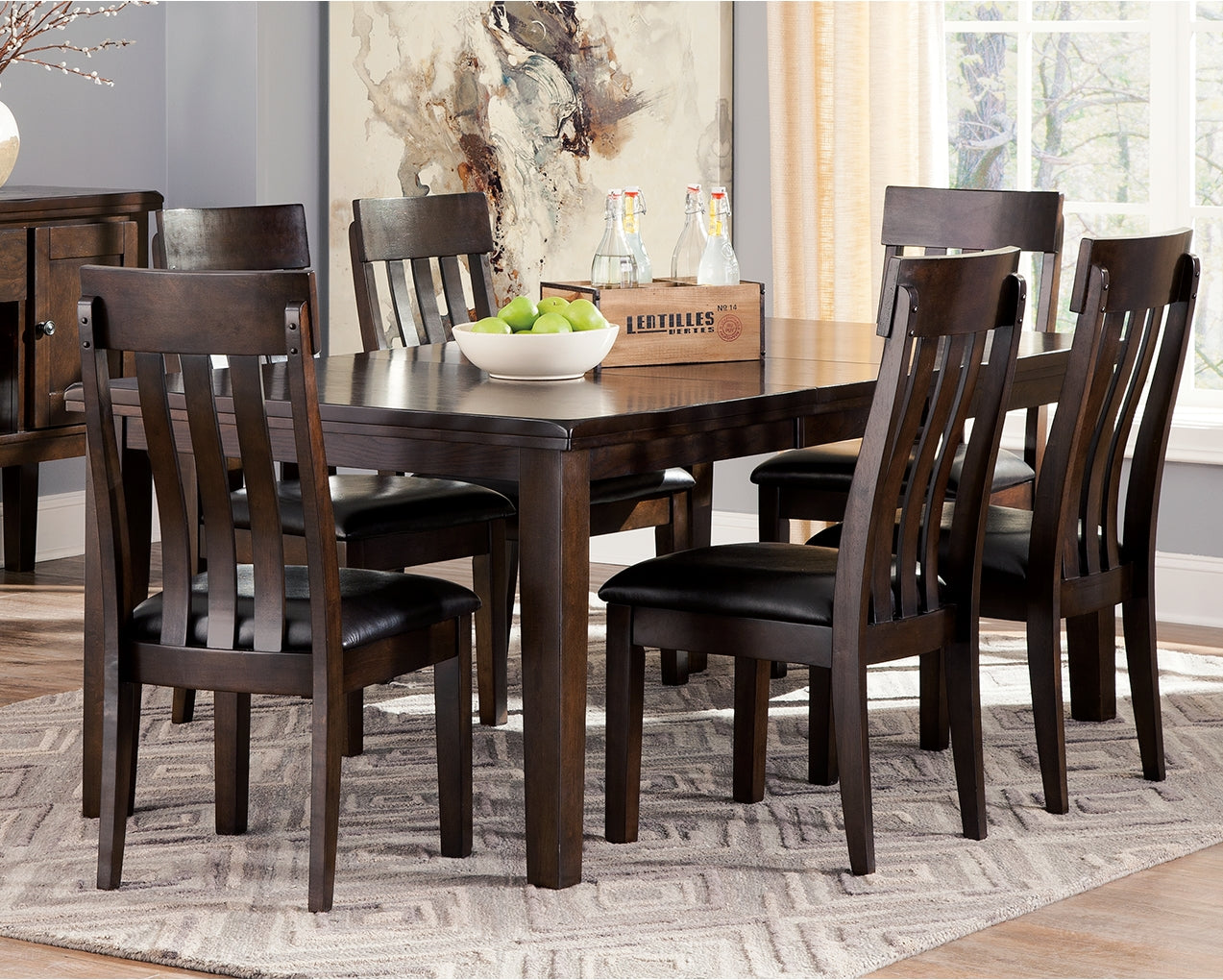 Haddigan RECT Dining Room Extension Table