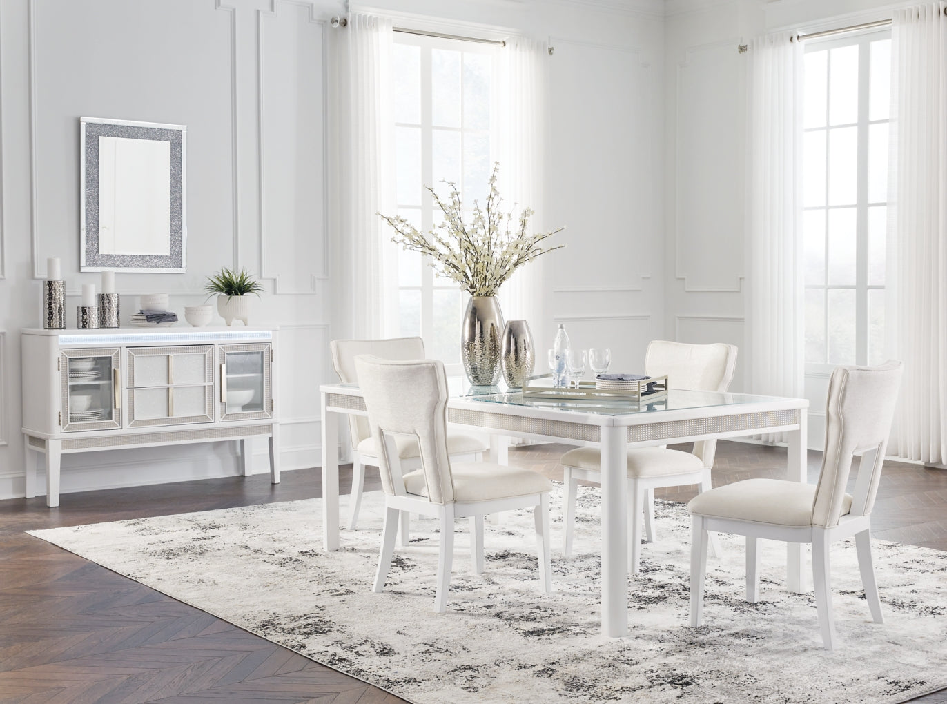 Chalanna Dining Set (Up to 10 Chairs)